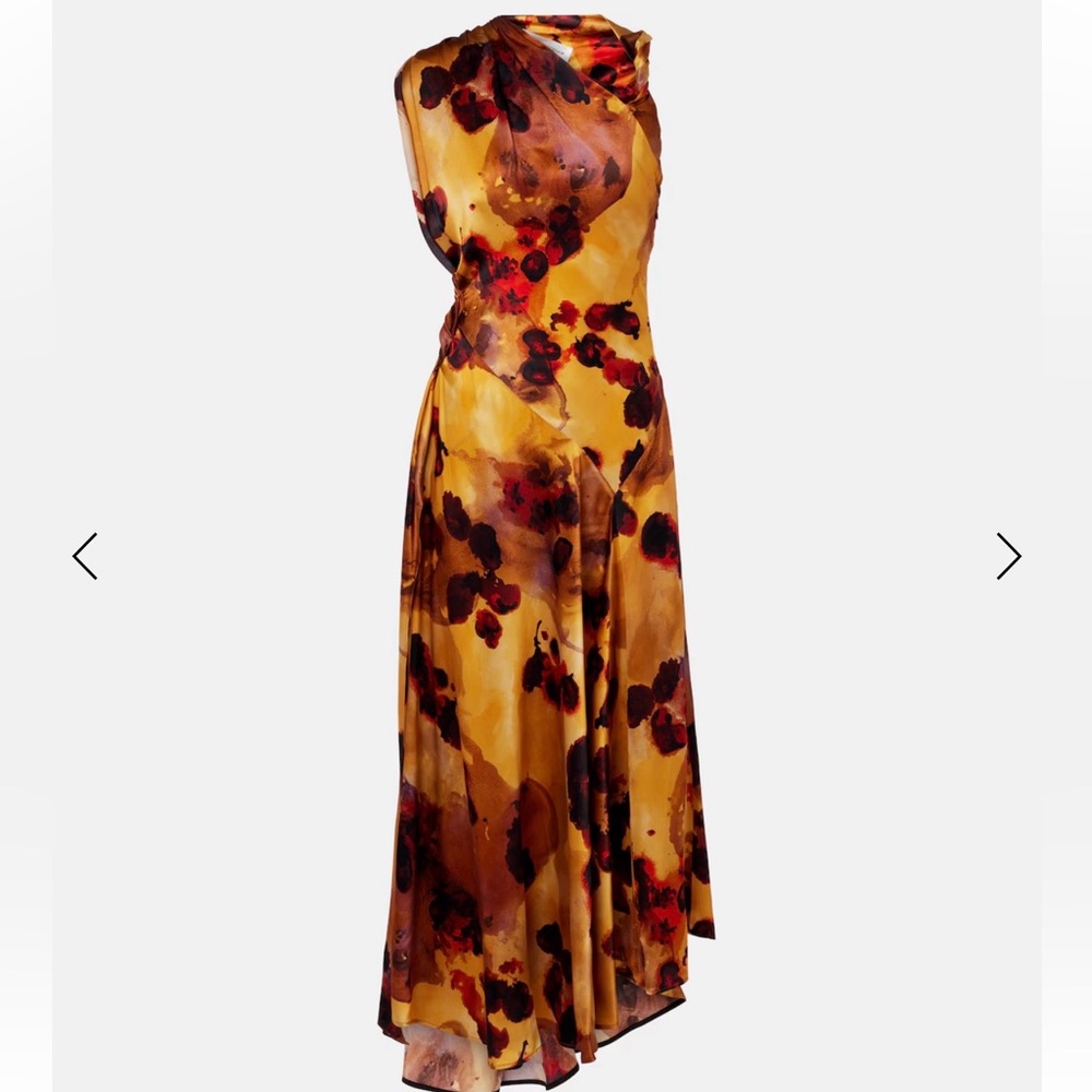 Victoria Beckham Satin Gown NWT